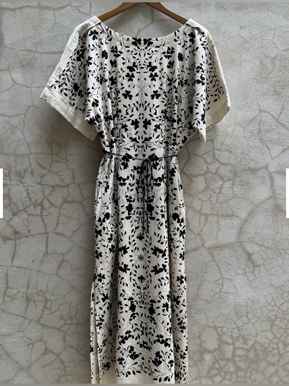 Nymane Flora Dress Printed Kala Cotton M